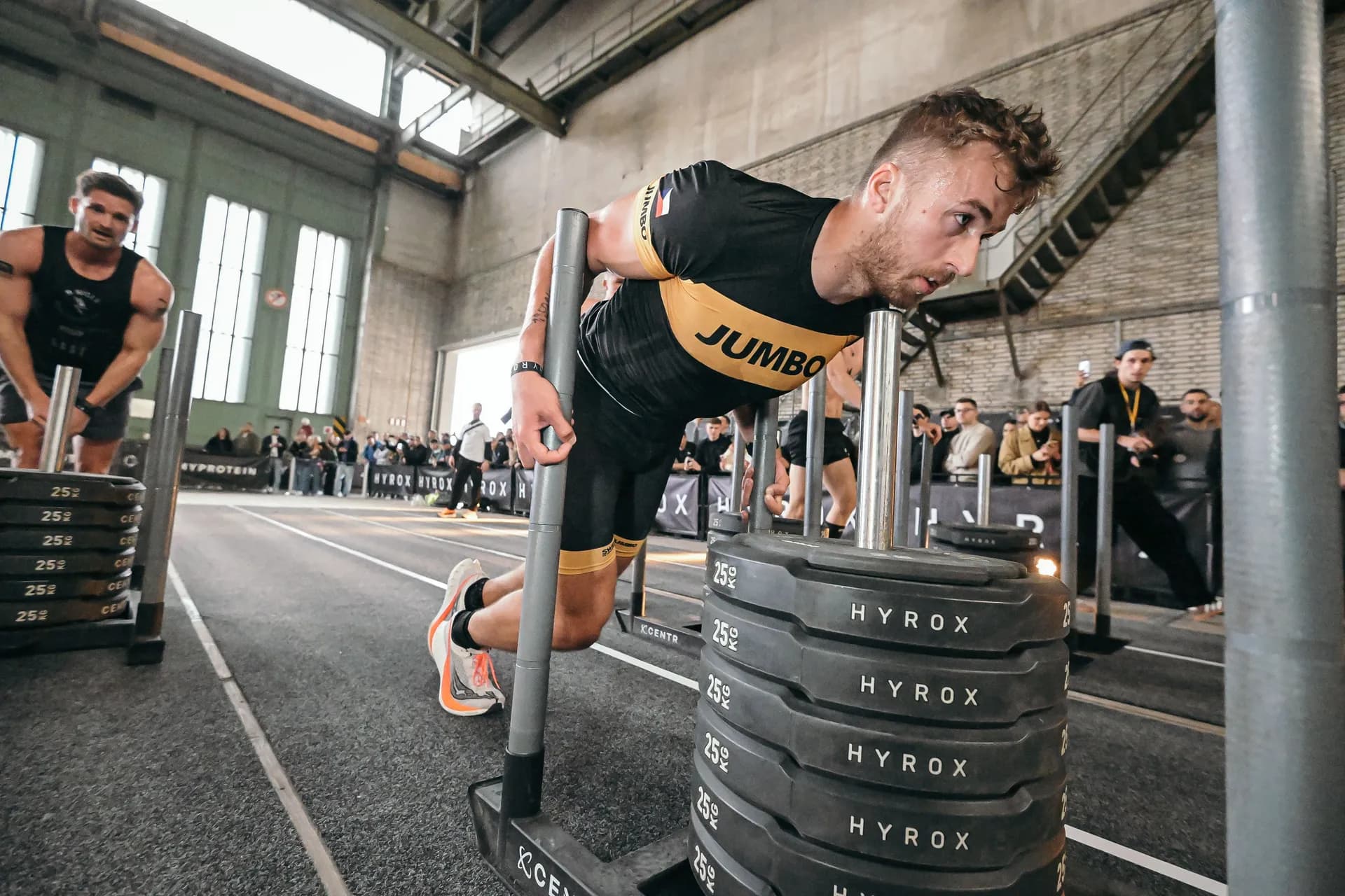 Richard Hynek at a HYROX race in Berlin