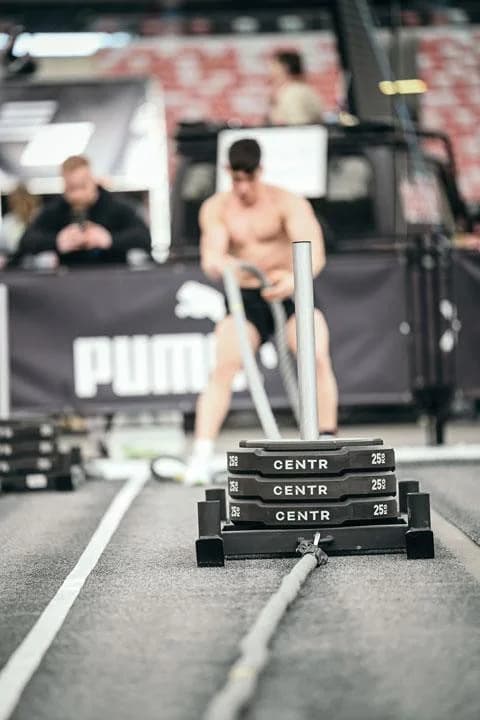 HYROX Sled Pull technique